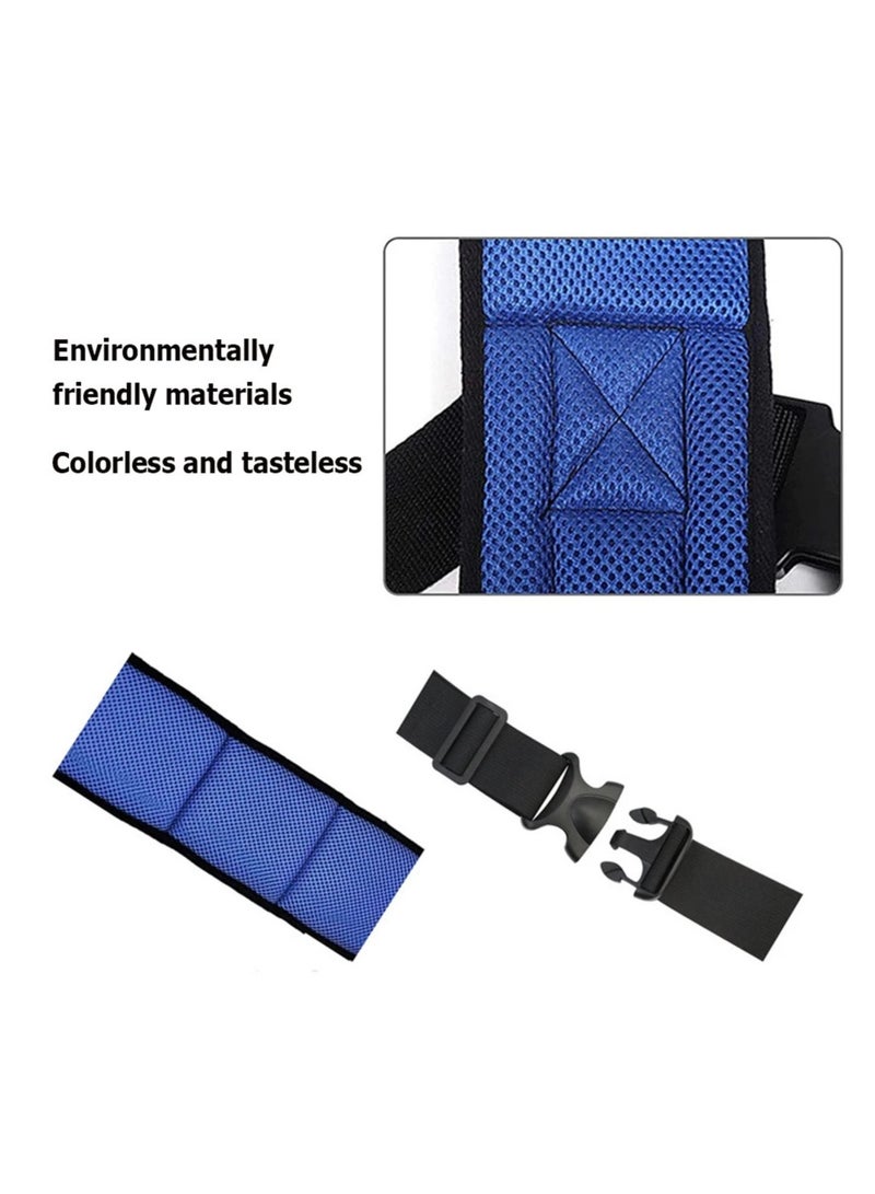 Generic Wheelchair Fall Prevention Safety Seat Belt Shoulder Fixing Straps Nursing Band For Elderly Patients Harness Brace Support Vest  - Image 5
