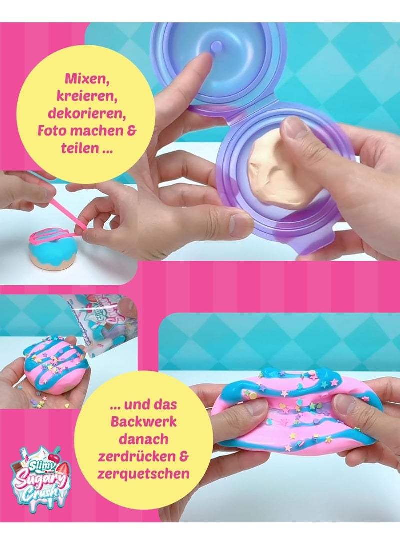 Slimy Sugary Crush™ Bakery Series 1 DIY ASMR Donuts Creation Set, Safe Non-Toxic, BPA & Gluten Free - Image 2