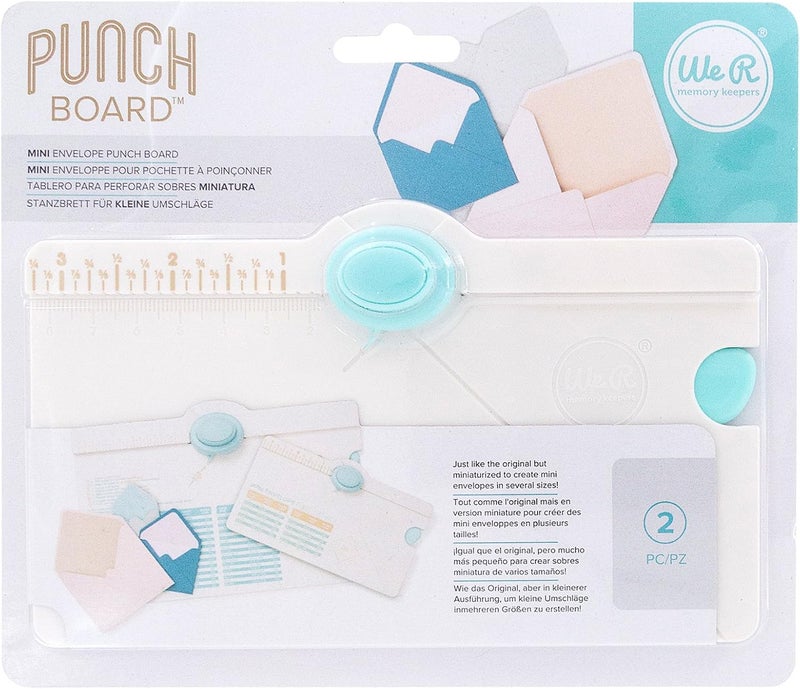 We R Memory Keepers Mini Envelope Punch Board for Crafting - Image 1