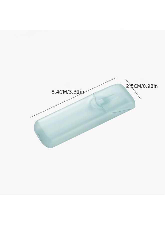 Grey Portable Dental Medicine Storage Case Travel Pill Organizer Box - Image 3