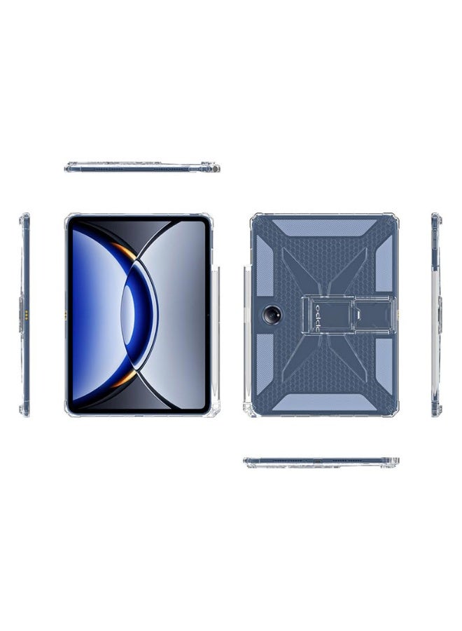 عام غطاء شفاف متوافق مع OnePlus Pad Lite/Oppo Pad SE (11 بوصة): حامل مدمج وفتحة قلم، غطاء واقٍ مقاوم للاصفرار لعام 2025. - Image 5