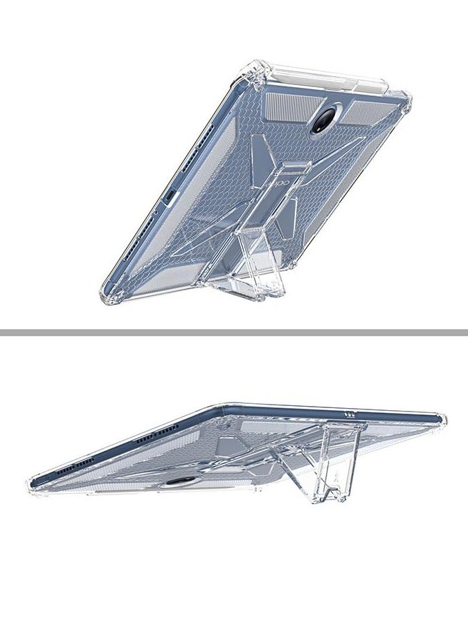 عام غطاء شفاف متوافق مع OnePlus Pad Lite/Oppo Pad SE (11 بوصة): حامل مدمج وفتحة قلم، غطاء واقٍ مقاوم للاصفرار لعام 2025. - Image 3