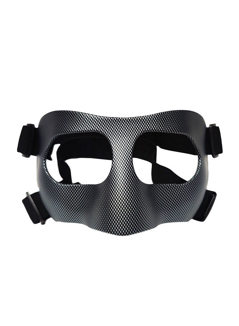 Generic Face Mask for Broken Nose Basketball Mask Protective Football Nose Guard Faces Shield Face Guard for Athletic Workout,Boxing, Soccer,Youth - Image 1
