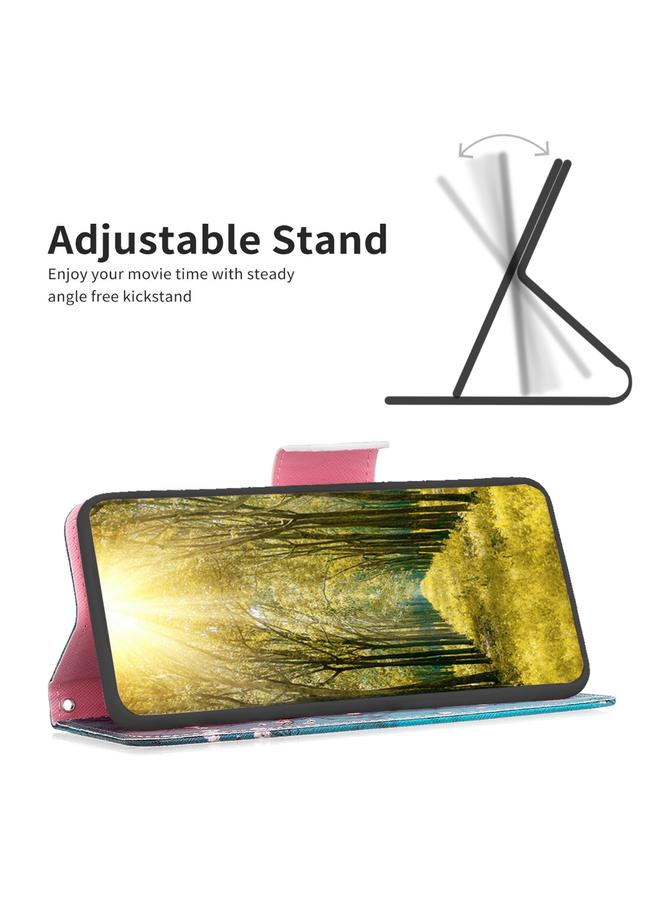 Zaboon Case For Infinix Note 30 5G Colored Drawing Pattern Leather Phone Case - Image 5