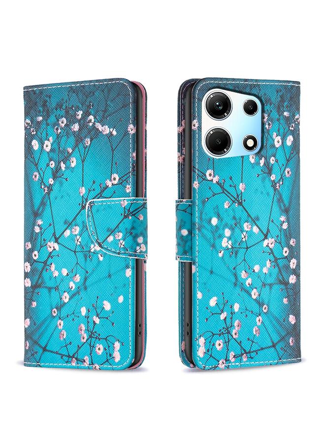 Zaboon Case For Infinix Note 30 5G Colored Drawing Pattern Leather Phone Case - Image 1