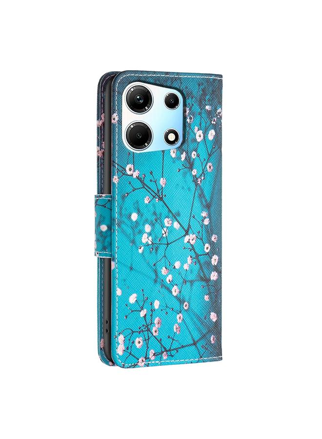 Zaboon Case For Infinix Note 30 5G Colored Drawing Pattern Leather Phone Case - Image 3