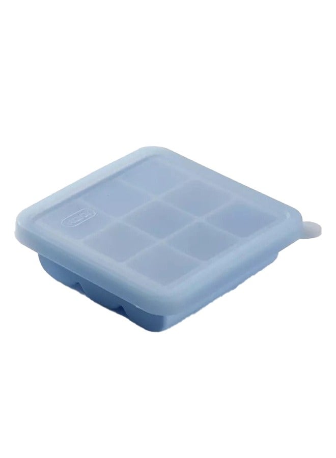 Baby 9-grid blue silicone food supplement box - Image 2