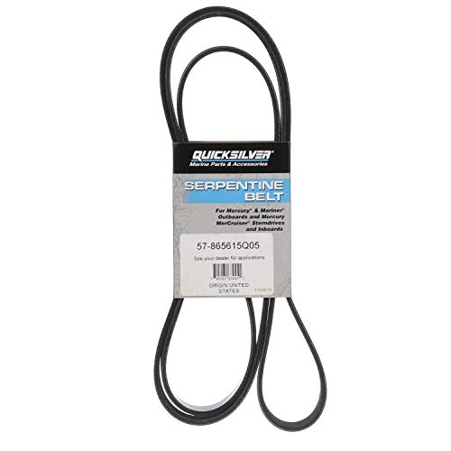 Quicksilver 865615Q05 Serpentine Belt - 2,233 mm Long for MerCruiser 2001 and Newer Mie & Tow Sports Engines with Standard Cooling and 4.25" Idler Pulley - Image 3