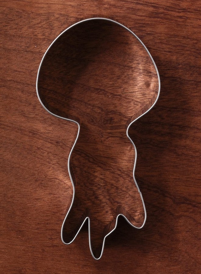 LILIAO Jellyfish Cookie Cutter, 2.7" Wide x 4" Tall x 1" Deep, Stainless Steel - Image 2