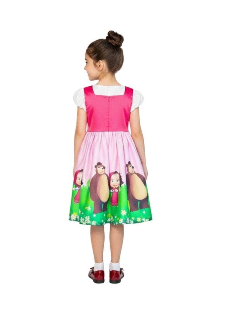 D'Daniela Masha and the Bear Dark Pink - Image 4