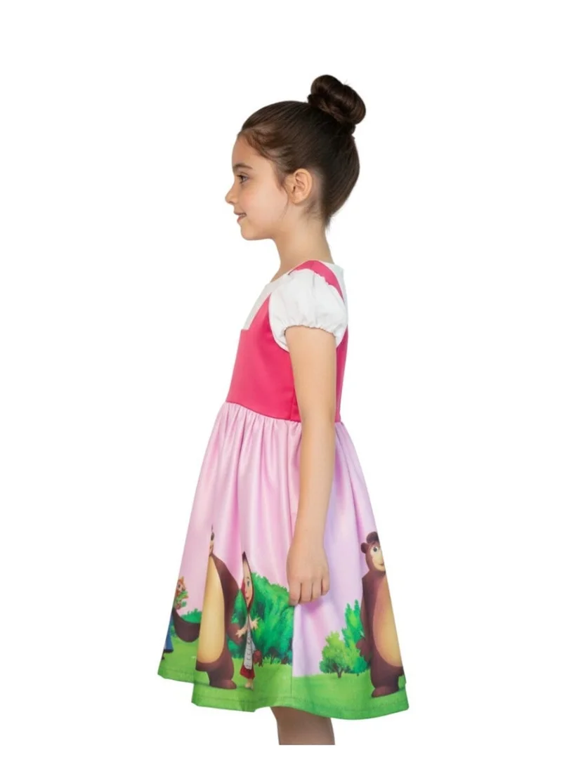 D'Daniela Masha and the Bear Dark Pink