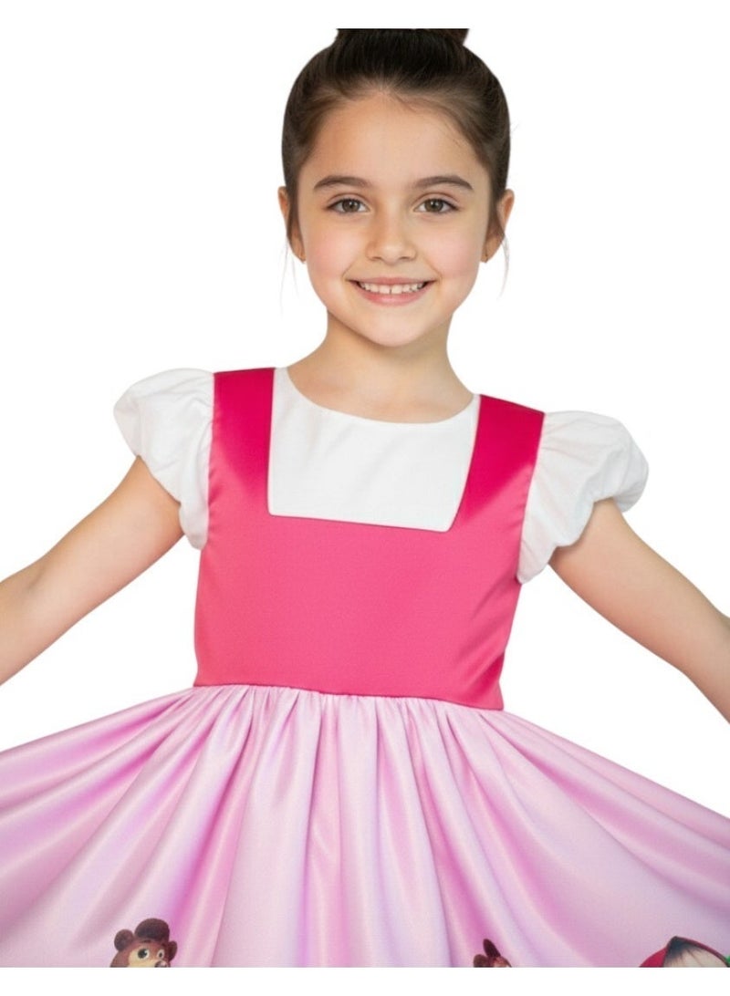 D'Daniela Masha and the Bear Dark Pink - Image 3