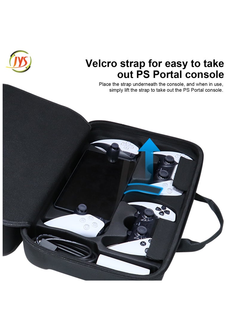 JYS Multifunctional Large Capacity Storage Travel Portable Handbag Crossbody Bag For Playstation(PS5) Slim And Portal  - Image 5