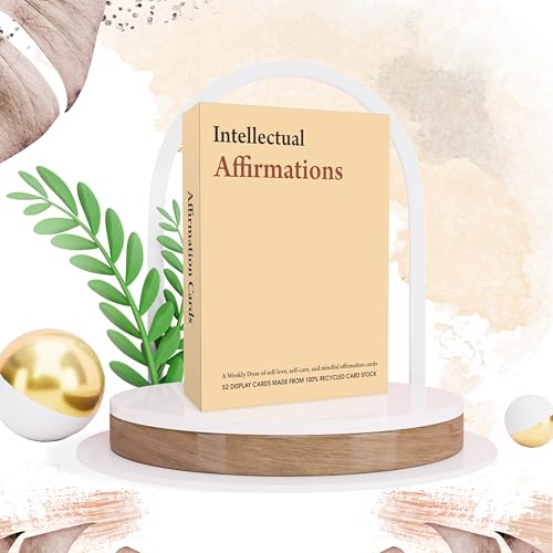 True Flair Positive Affirmations Cards for Women Daily Affirmation for Self Care and Meditation, Unique Gift For Men and Women (Intellectual Affirmations) - Image 4