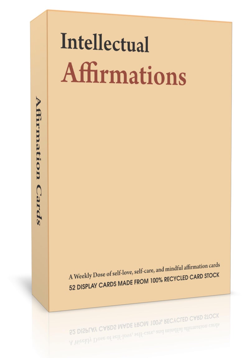 True Flair Positive Affirmations Cards for Women Daily Affirmation for Self Care and Meditation, Unique Gift For Men and Women (Intellectual Affirmations) - Image 1