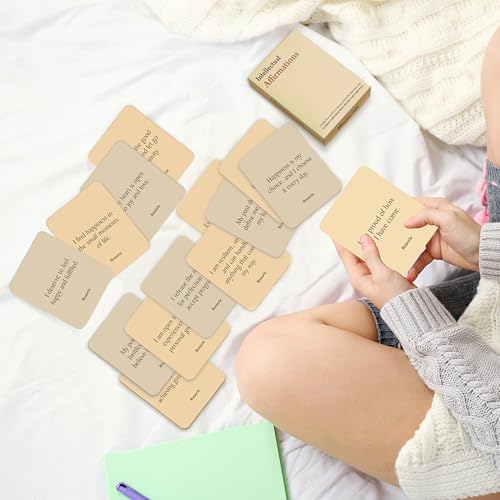 True Flair Positive Affirmations Cards for Women Daily Affirmation for Self Care and Meditation, Unique Gift For Men and Women (Intellectual Affirmations) - Image 3