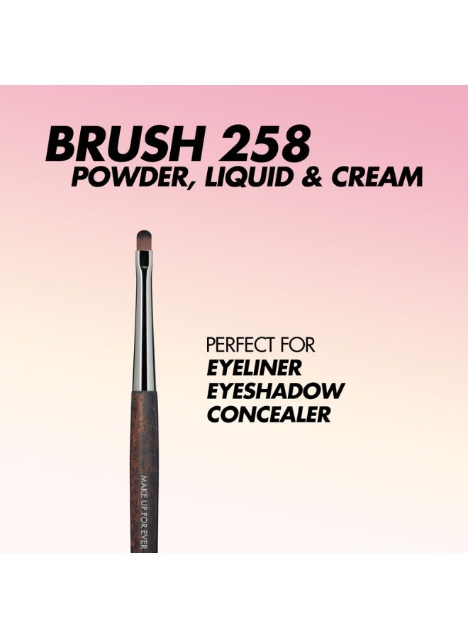 MAKE UP FOR EVER Precision Eyeliner Brush - 258 - Image 4