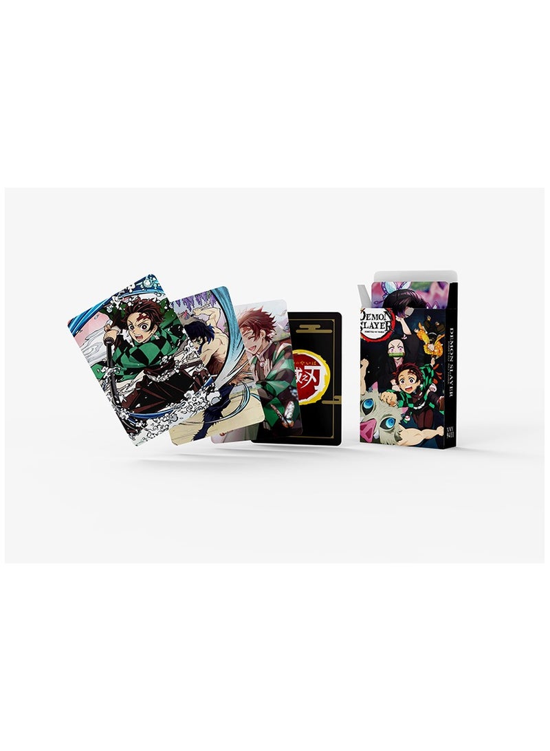 92 Pcs Demon Slayer Lomo Cards And Stickers Set - Image 4
