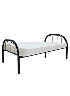 Round Black with Mattress