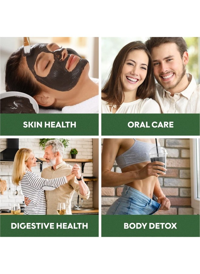 Whole Nature - Coconut Activated Charcoal Capsules 180 Charcoal Pills Detox Teeth Whitening Reduce Constipation And Bloating Stomach Gas Heartburn Relief Pure Coconut Derived Supplement Organic & Vegan (1) - Image 1