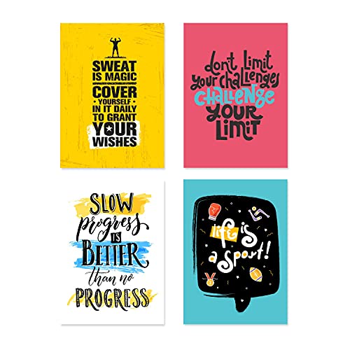 PAPER PLANE DESIGN Quote and Motivational Poster Set of 10 (Size 45 x 30 cm) d942 - Image 3