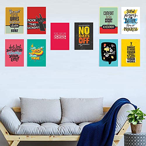 PAPER PLANE DESIGN Quote and Motivational Poster Set of 10 (Size 45 x 30 cm) d942 - Image 5