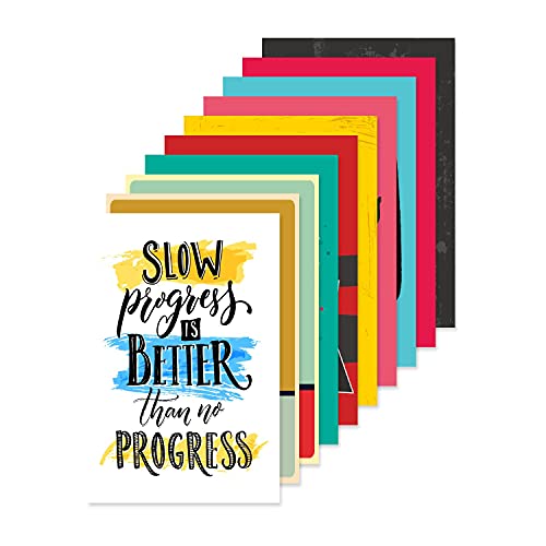 PAPER PLANE DESIGN Quote and Motivational Poster Set of 10 (Size 45 x 30 cm) d942 - Image 1