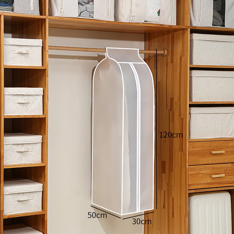 Transparent Washable Garment Dust Cover [50*30*120] high translucent 