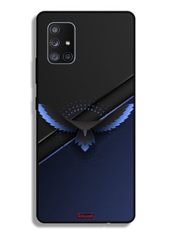 Tolwak غطاء حماية لهاتف Samsung Galaxy A71 5G بطبعة فن تجريدي رقمي من Eagle  - Image 1