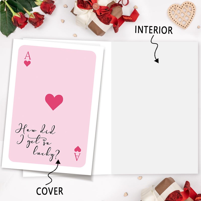 MQMRYeto Funny Valentine's Day Card for Boyfriend Girlfriend,Valentines Day Gift for Him Her,Romantic Love Card - Image 3