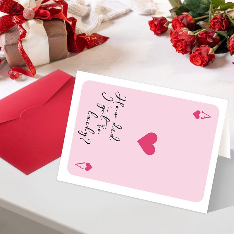 MQMRYeto Funny Valentine's Day Card for Boyfriend Girlfriend,Valentines Day Gift for Him Her,Romantic Love Card - Image 5