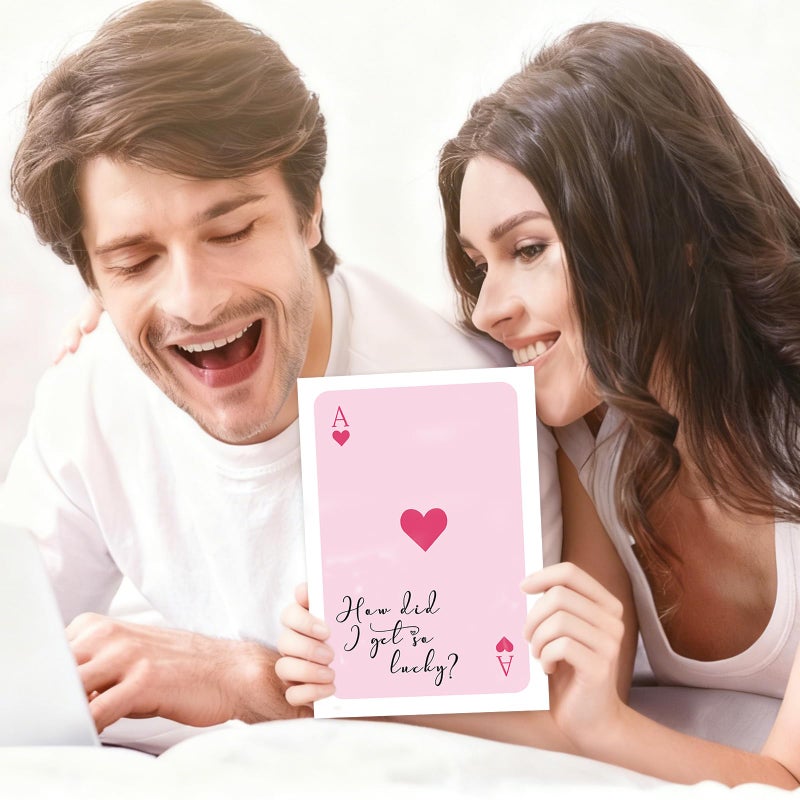 MQMRYeto Funny Valentine's Day Card for Boyfriend Girlfriend,Valentines Day Gift for Him Her,Romantic Love Card - Image 4