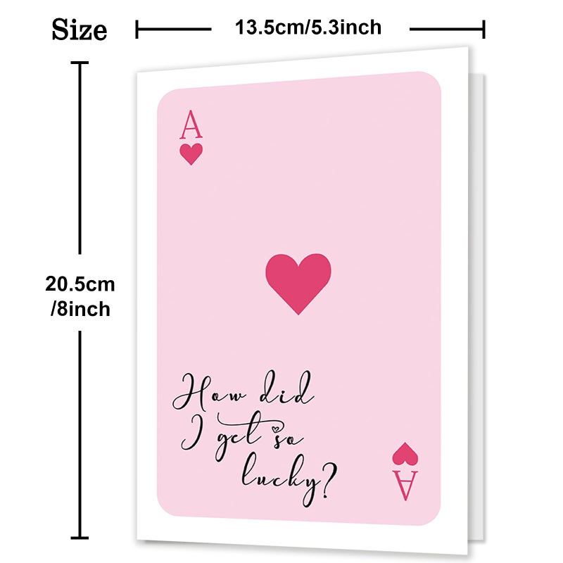 MQMRYeto Funny Valentine's Day Card for Boyfriend Girlfriend,Valentines Day Gift for Him Her,Romantic Love Card - Image 2