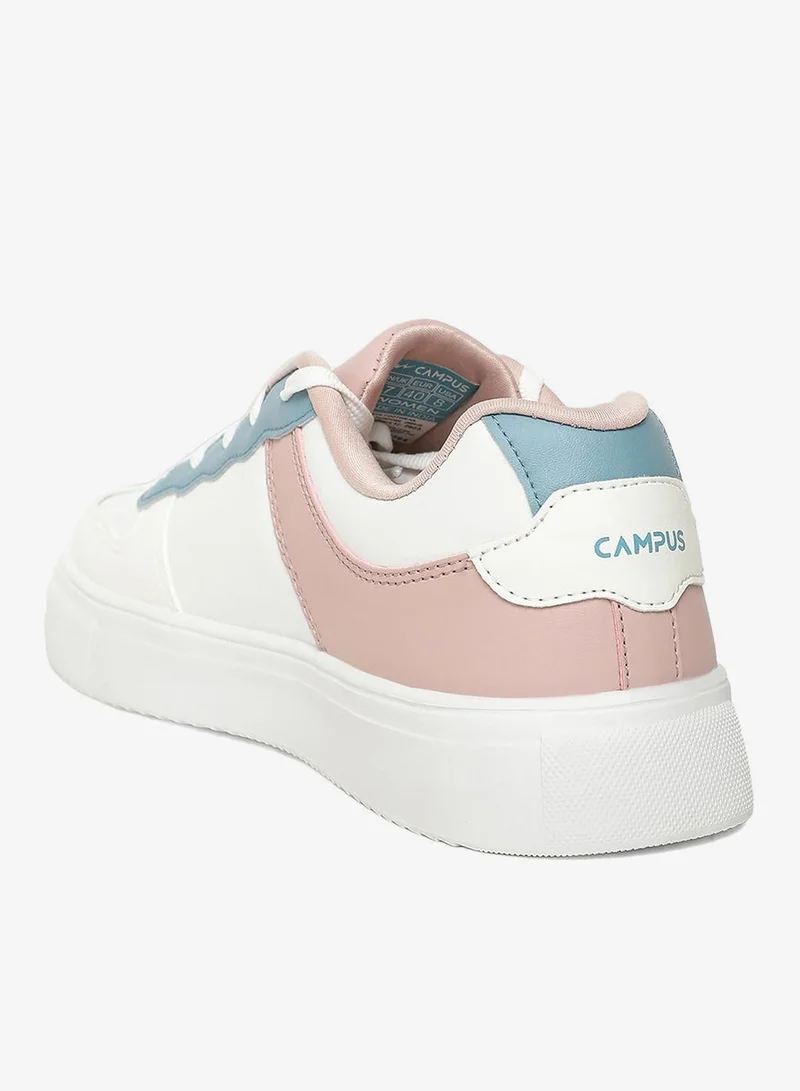 Campus White Women’s Sleek Casual Sneakers – Clean, Versatile Design for Daily Wear for Women | Best Price UAE