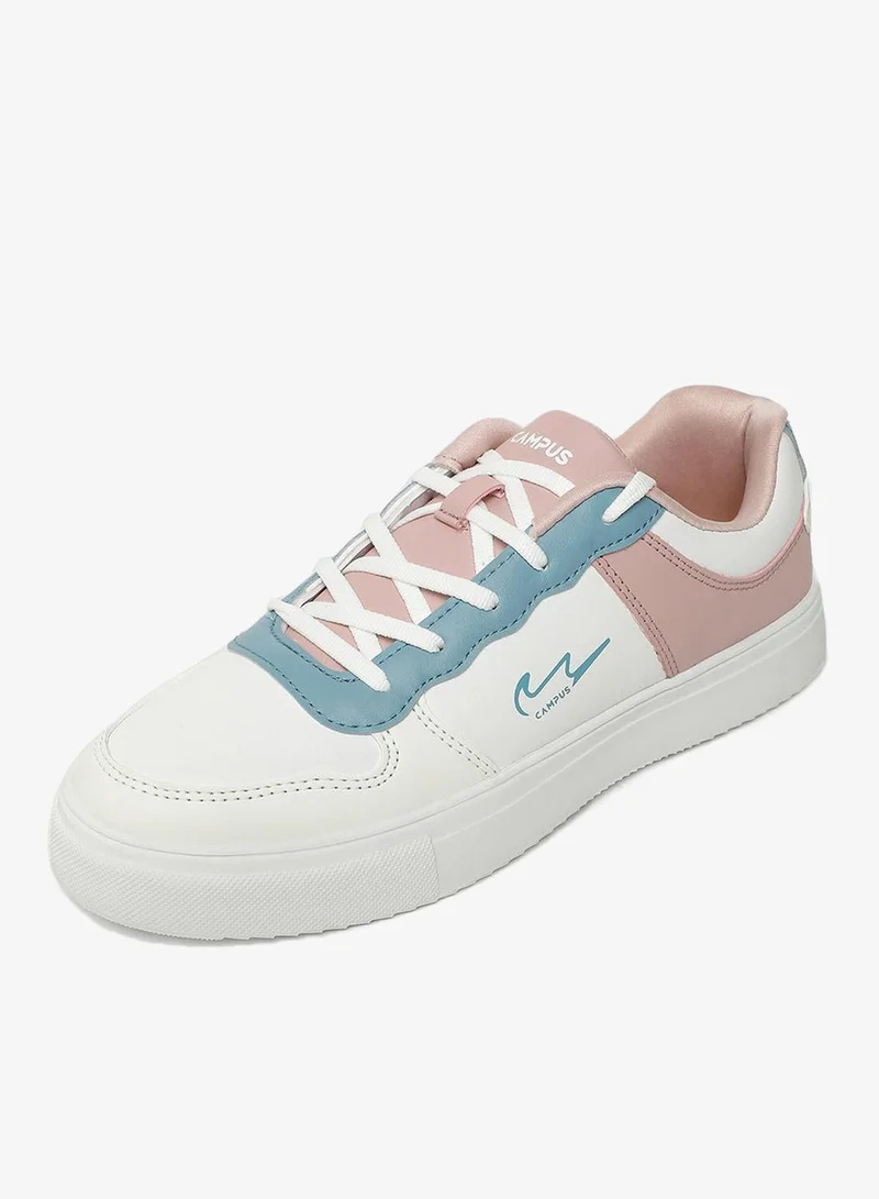 Campus White Women’s Sleek Casual Sneakers – Clean, Versatile Design for Daily Wear for Women | Best Price UAE