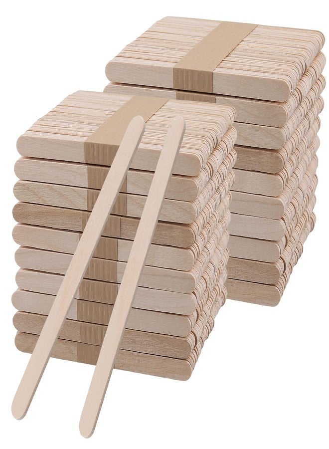 SHEUTSAN 3000pcs 4.5 Inch Popsicle Sticks, Wooden Craft Sticks, Wood Ice Cream Stick for DIY Crafts, Home Art Projects - Image 1