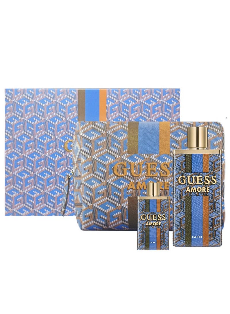 Guess Amore Capri Set Eau de Toilette 100 ml + Eau de Toilette 7.5 + bag