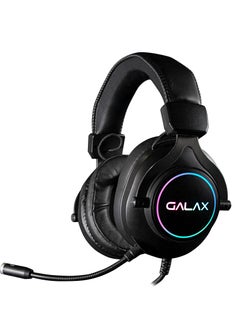 GALAX Sonar 03 Gaming Headset, USB Wired, RGB Rainbow Light  - Image 3