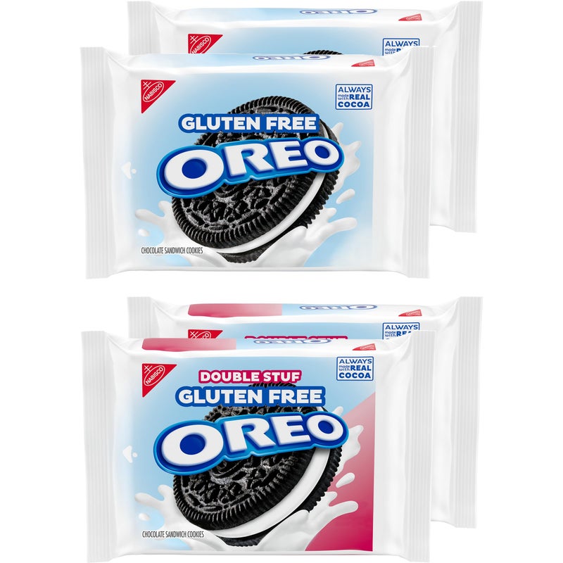OREO Original  OREO Double Stuf Gluten Free Cookies Variety Pack 4 Packs - Image 3