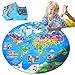 DIGOBAY Glow in The Dark World Map Puzzles for Kids 46 70 Pieces Large Globe Floor Puzzles for Kids Ages 68 Continents Geography Puzzle Educational Learning Toys for Children - Image 2