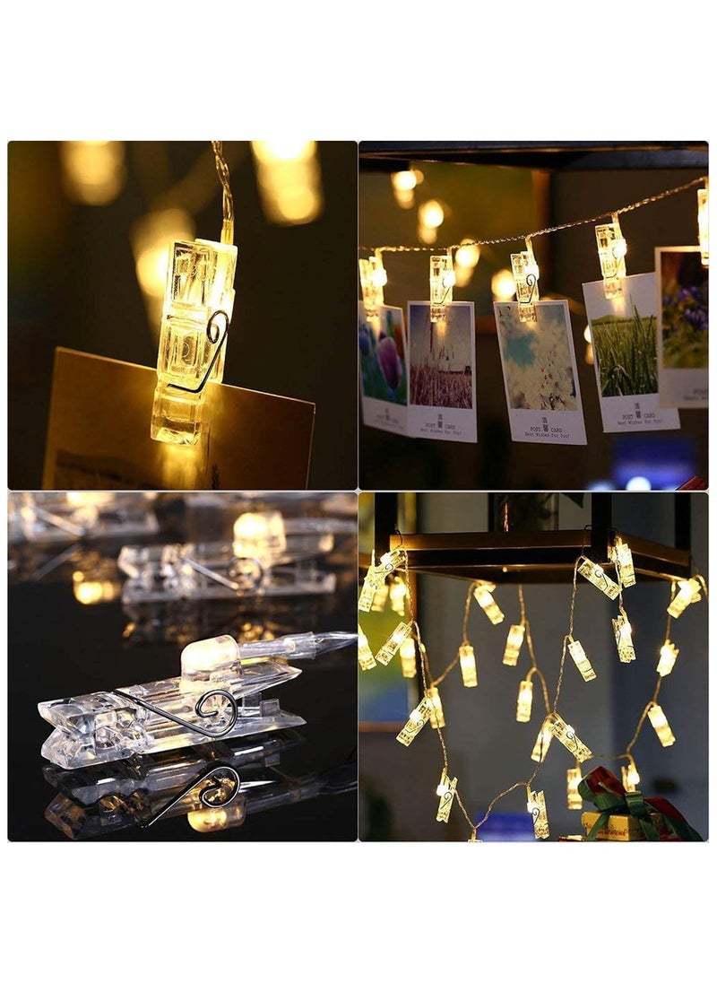 Generic - Ramadan Decoration Norclips Branch 14 pcs Yellow LED - Image 1