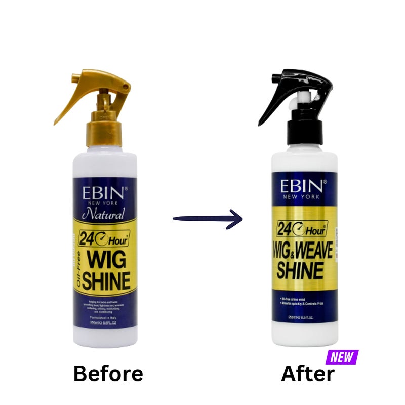 EBIN NEW YORK 24 HOUR Wig Shine Spray 8.5 oz / 250m - Image 3