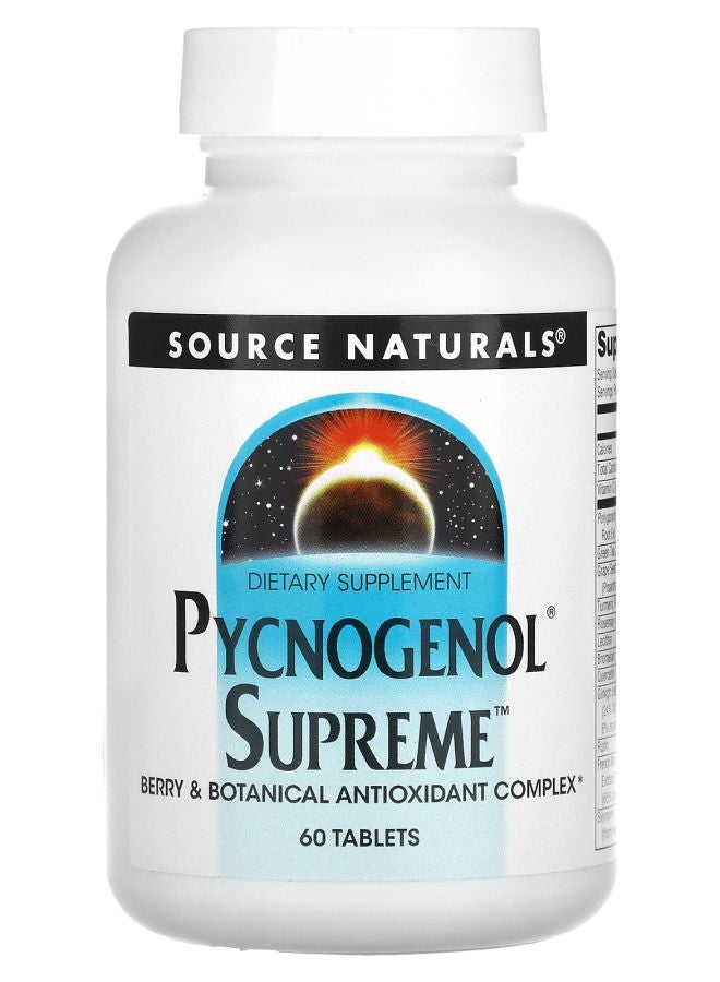 Pycnogenol Supreme 60 Tablets
