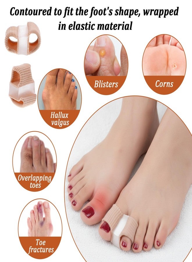HaiFafafaing 6pcs Toe Separators for Women 2 Sizes Toe Spacers Bunion Corrector with 2 Loops Bunion Corrector for Women Big Toes Overlapping Toes Relieve Foot Pain - Image 5