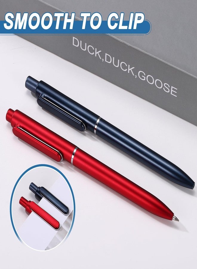 PATIKIL 6Pcs Retractable Pens, 0.5mm Gel Pens Black Ink Rollerball Pen Medium Point Smooth Writing Quick Dry for Office Supplies Home Journaling Note Taking Business Meeting,Red - Image 5