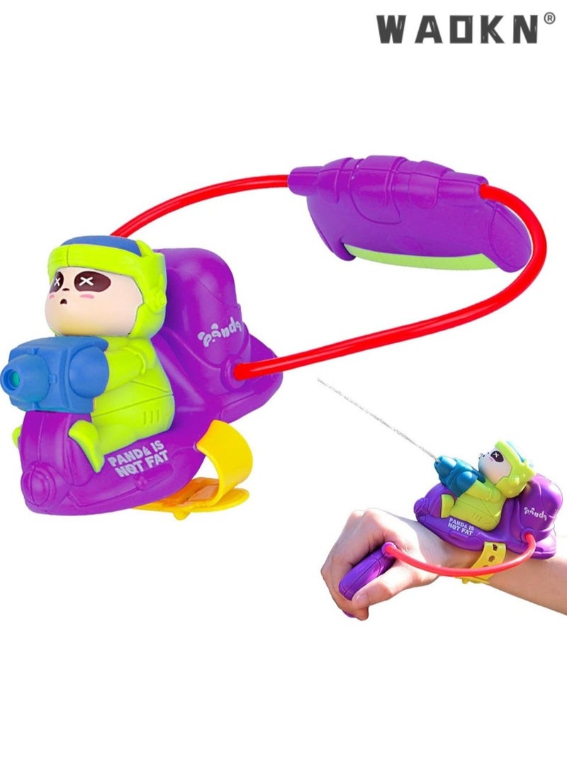 WAOKN Outdoor Fun And Sports Hand Wrist Spray Shooter Water Gun Toy Gun Wrist Water Gun for Kids Toy Mini Water Pump,Water Guns for Kid, Squirt Water Blaster Guns Toy, Kids Water Game Fighting Pool Toys,Summer Party Swimming Pool Beach Outdoor Water Fighting Toys for Kids  - Image 1