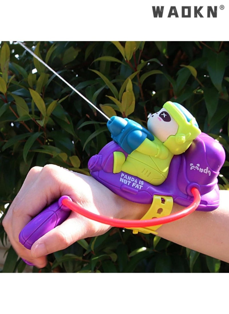 WAOKN Outdoor Fun And Sports Hand Wrist Spray Shooter Water Gun Toy Gun Wrist Water Gun for Kids Toy Mini Water Pump,Water Guns for Kid, Squirt Water Blaster Guns Toy, Kids Water Game Fighting Pool Toys,Summer Party Swimming Pool Beach Outdoor Water Fighting Toys for Kids  - Image 4