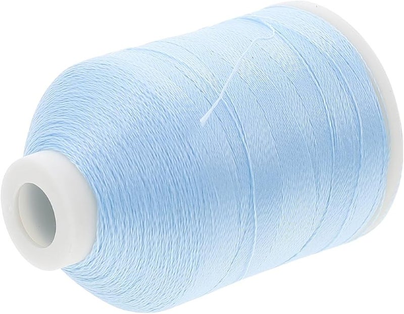 خيط تطريز متوهج في الظلام أزرق بوليستر خيط خياطة للحرف اليدوية DIY لحياكة اللحف والحياكة اليدوية - Image 2