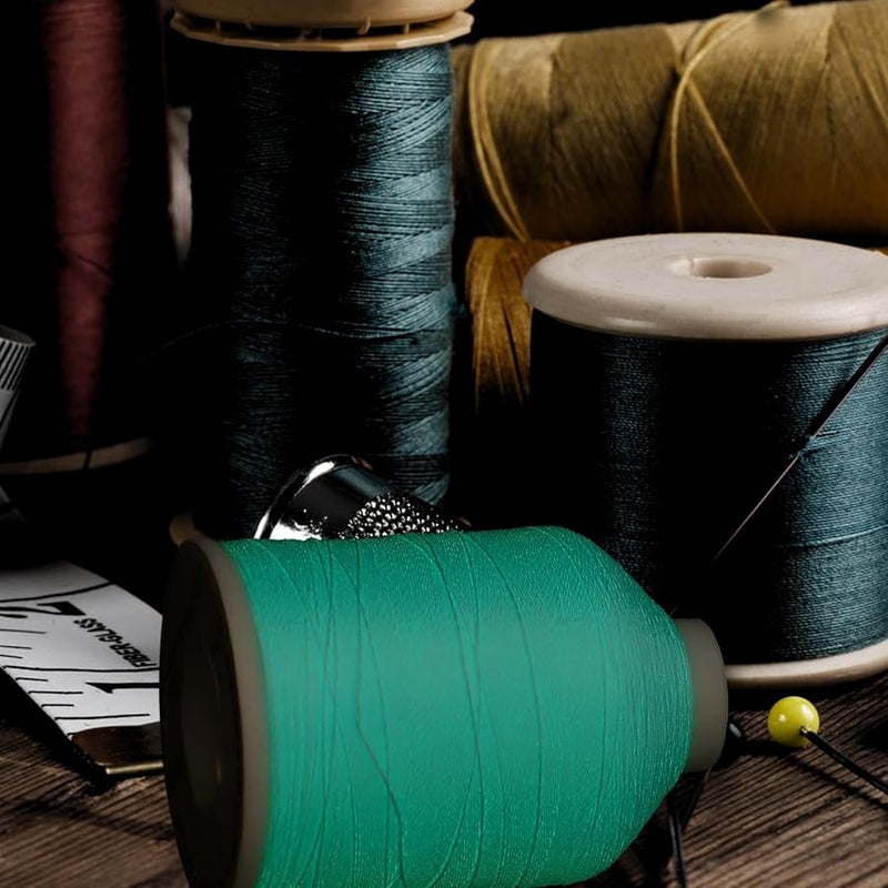 خيط تطريز متوهج في الظلام أزرق بوليستر خيط خياطة للحرف اليدوية DIY لحياكة اللحف والحياكة اليدوية - Image 4