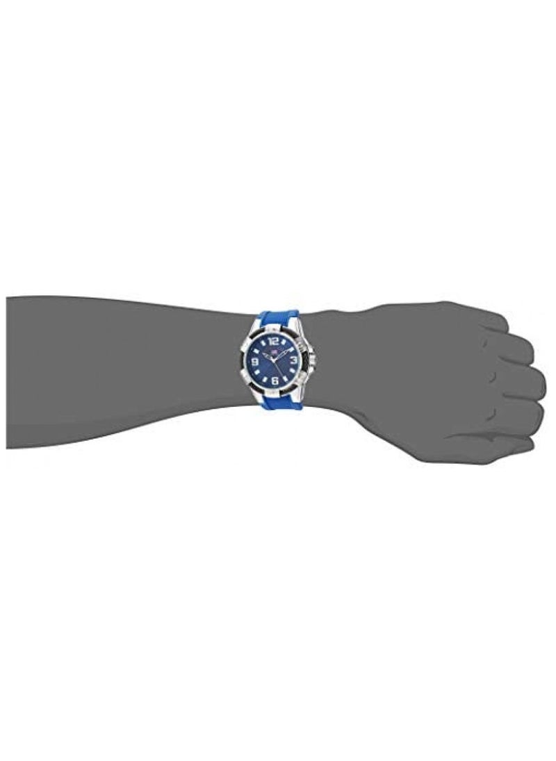 U.S. Polo Assn. - Men Analog-Digital Quartz Watch with Rubber Strap US9681 - Image 1